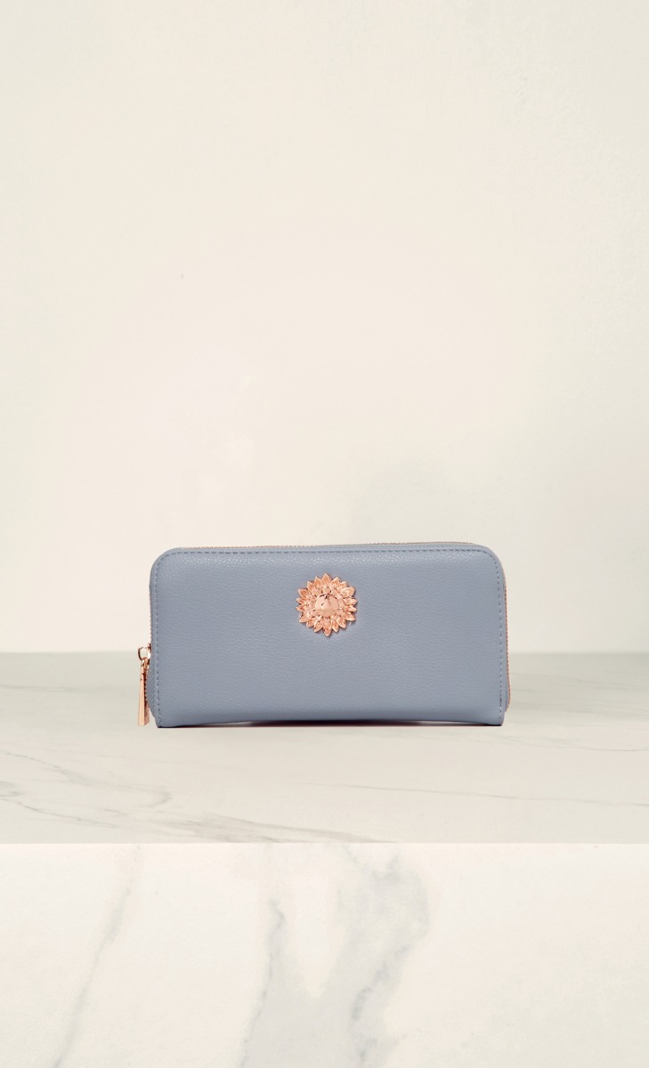 The Heritage dUCk Long Wallet in Blue