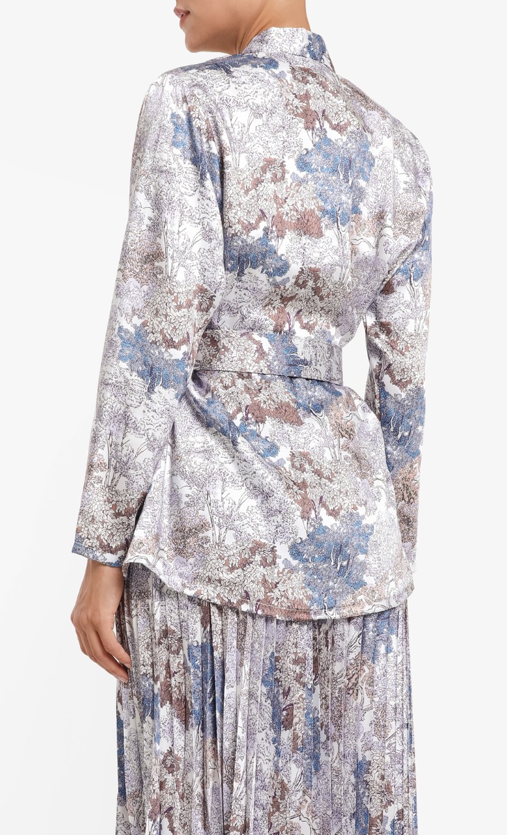 Detta Light Blazer in Blue image 2