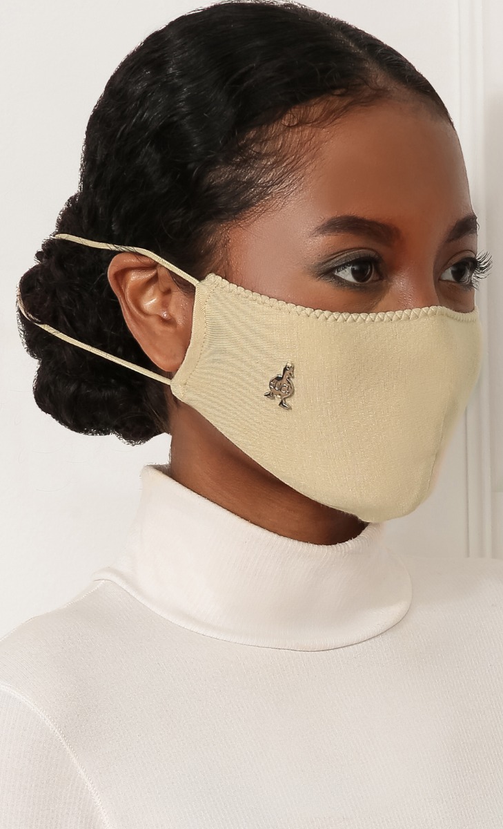 Jersey Face Mask (Head-loop) in Madeleine