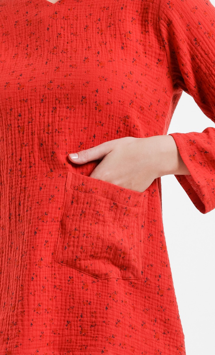 Malis Kurung Set in Rosette image 2