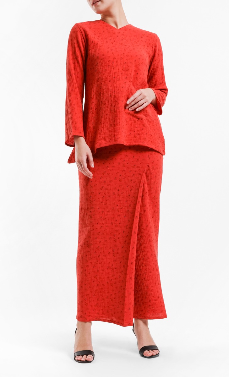 Malis Kurung Set in Rosette