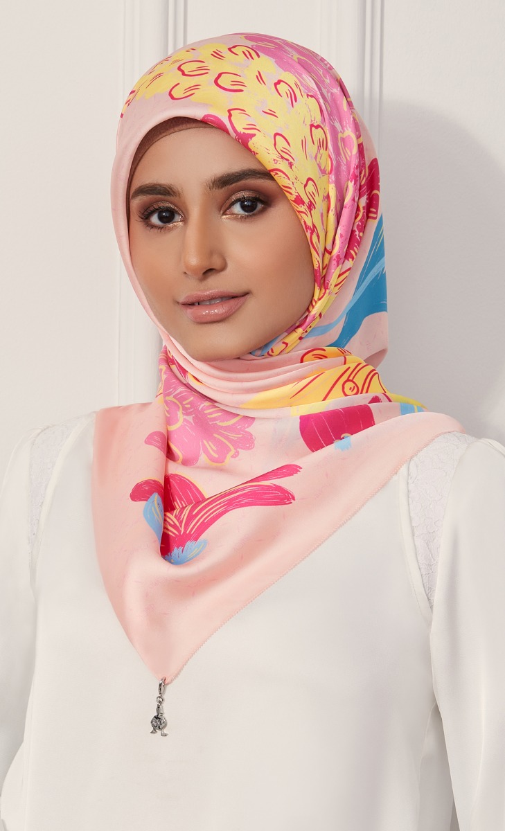 The Honour dUCk Square Scarf in Maya