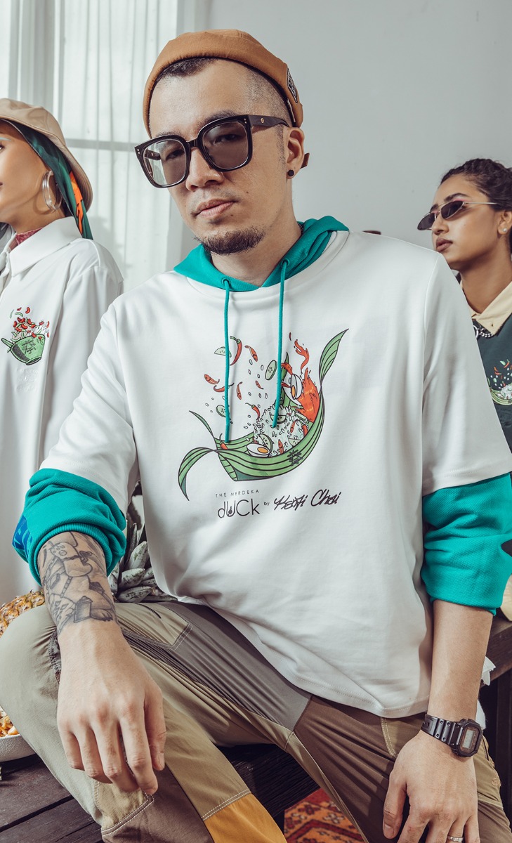 The Merdeka dUCk by Kenji Chai T-Shirt - Nasi Lemak