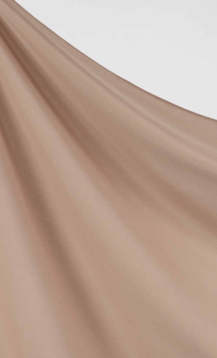 Fuji 2.0 Georgette Chiffon Square Hijab in Miso image 2