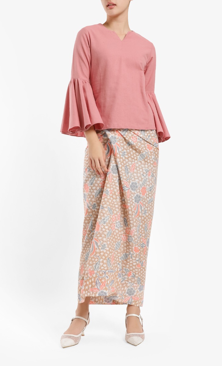 Moana B Skirt in Orange I