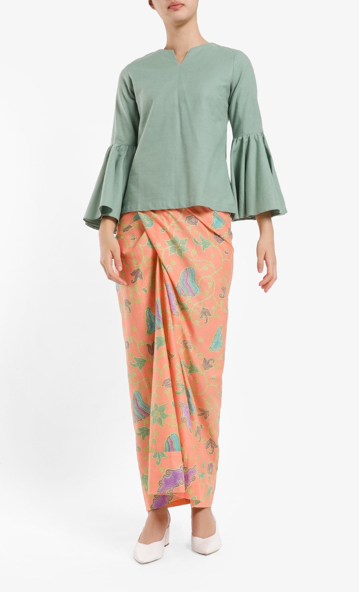 Moana B Skirt in Orange II