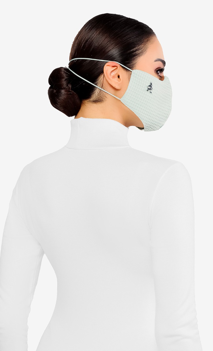 Textured Face Mask (Head-loop) in Mochi image 2
