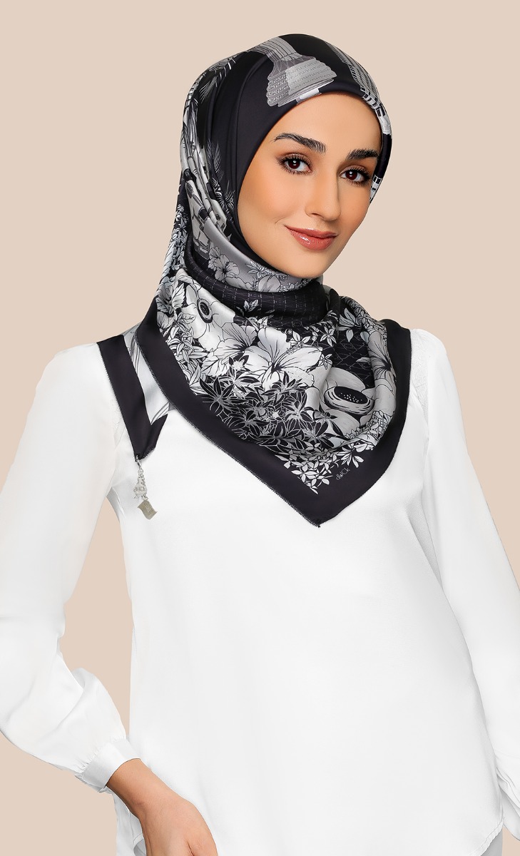 The Malaysia dUCk Square Scarf - Nusa