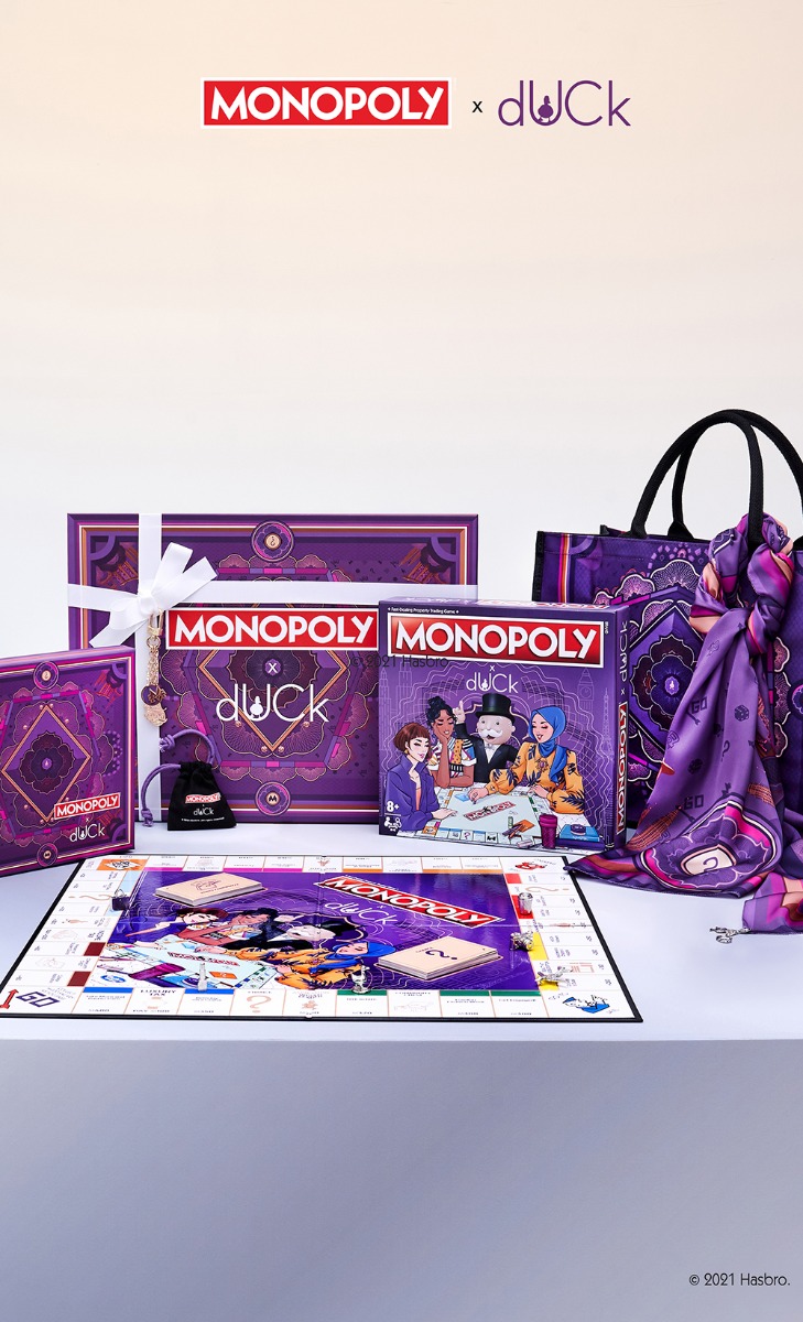 Monopoly x dUCk Set- Shawl