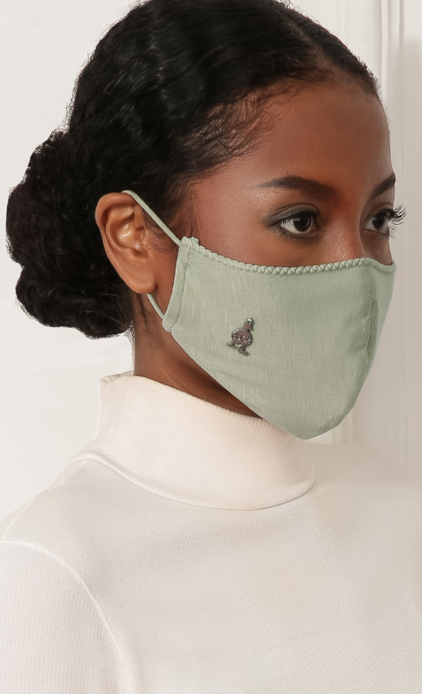 Jersey Face Mask (Ear-loop) in Peary Nice