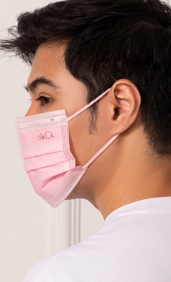 Mask Do It! Disposable Face Mask (Ear-loop) in Pink image 2