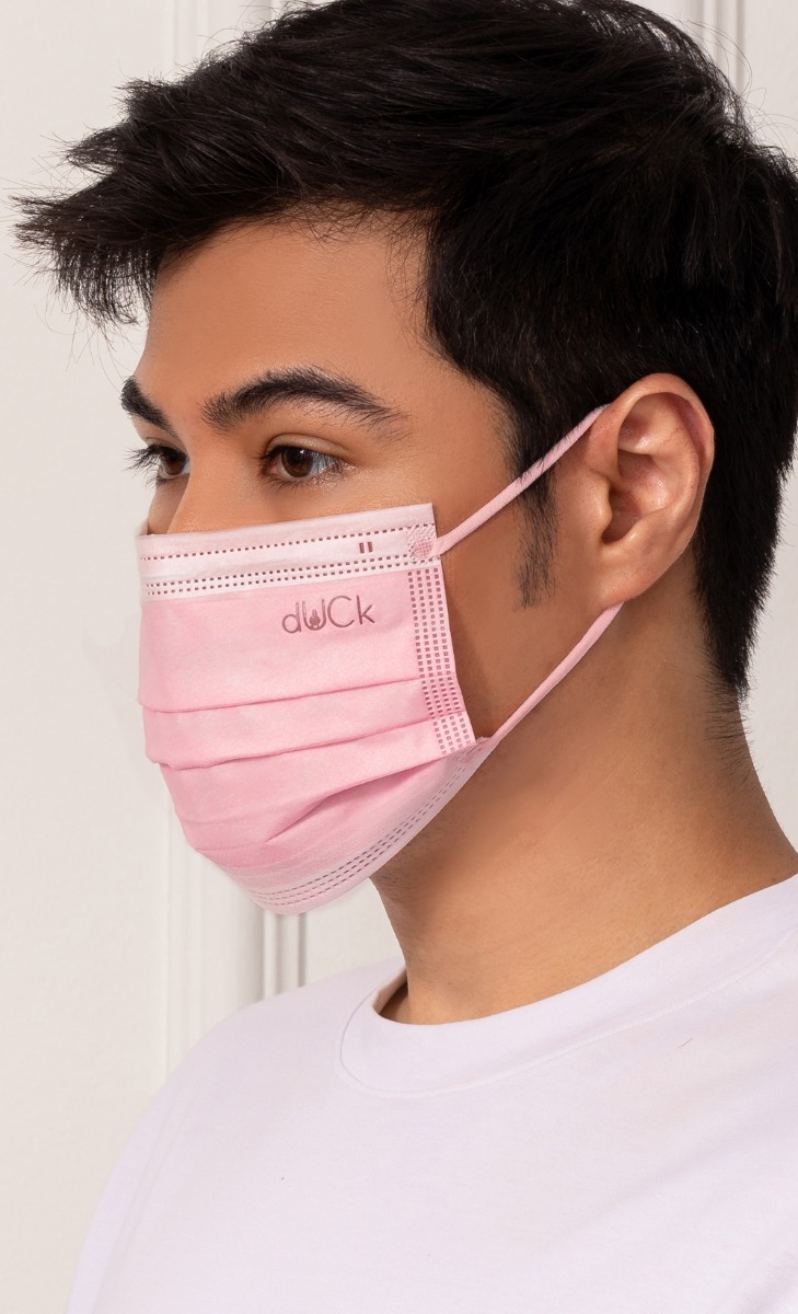 Mask Do It! Disposable Face Mask (Ear-loop) in Pink