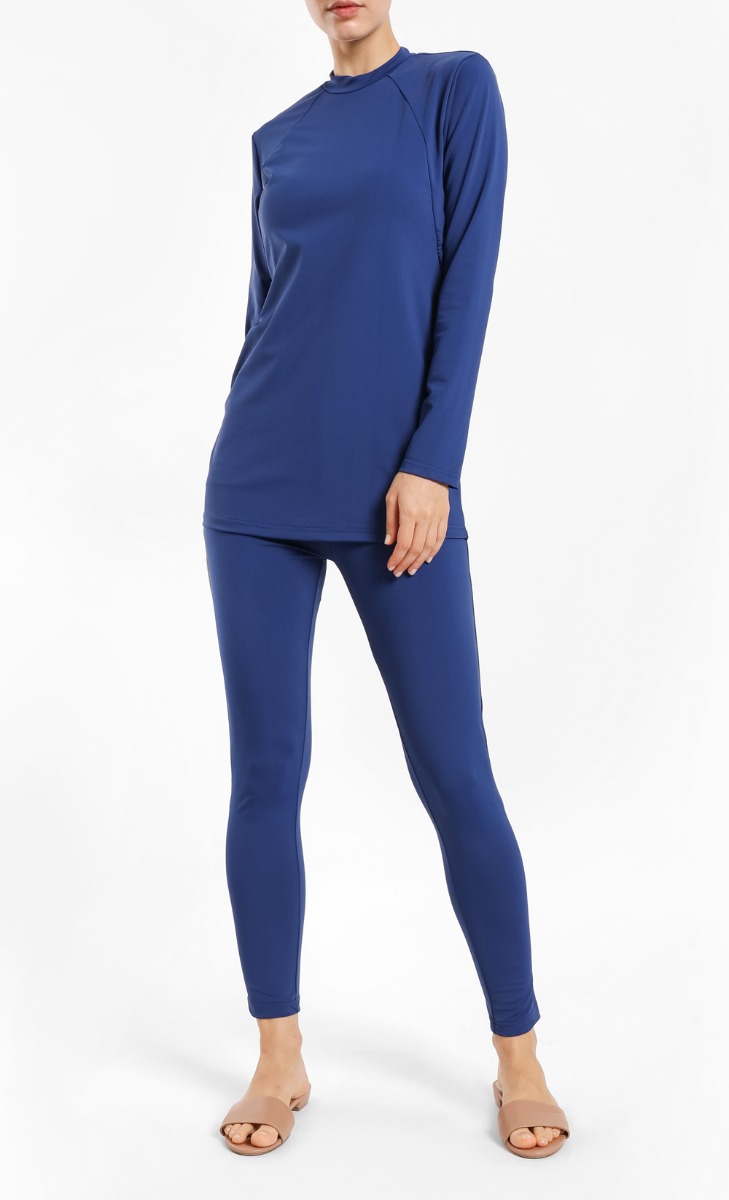 Zayba Swimming Pants in Cobalt Blue