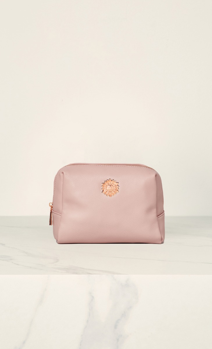 The Heritage dUCk Makeup Pouch in Blush