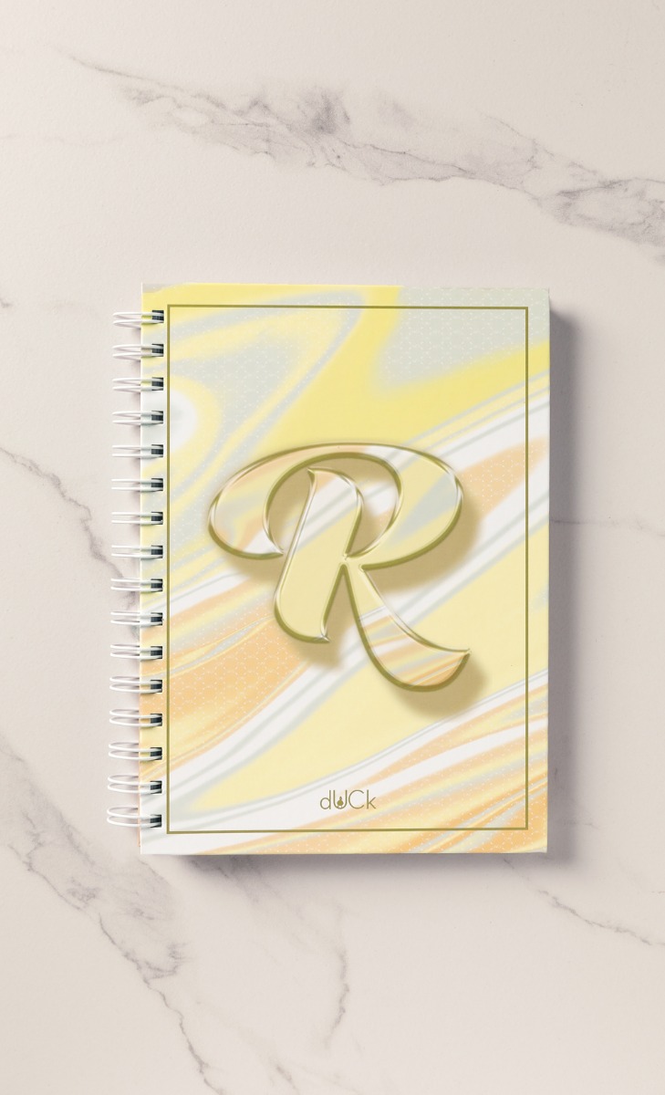 The Alphabet dUCk Notepad - R image 2