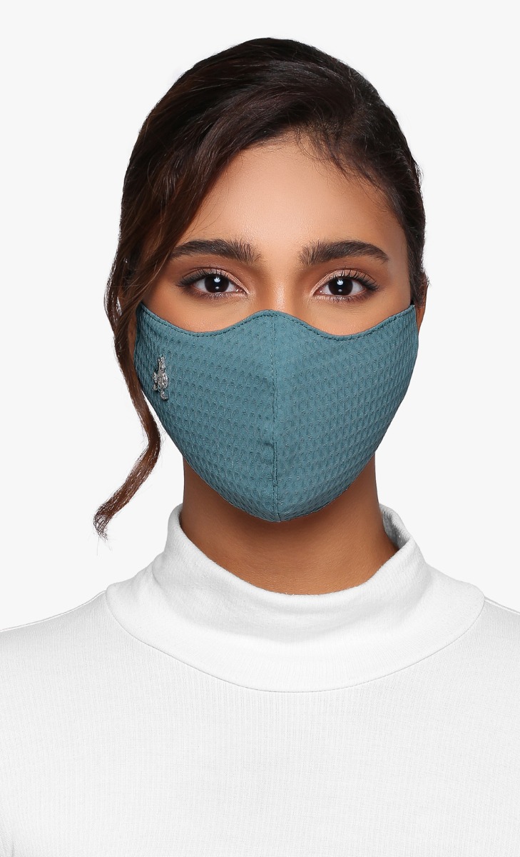 Textured Face Mask (Head-loop) in Ripple
