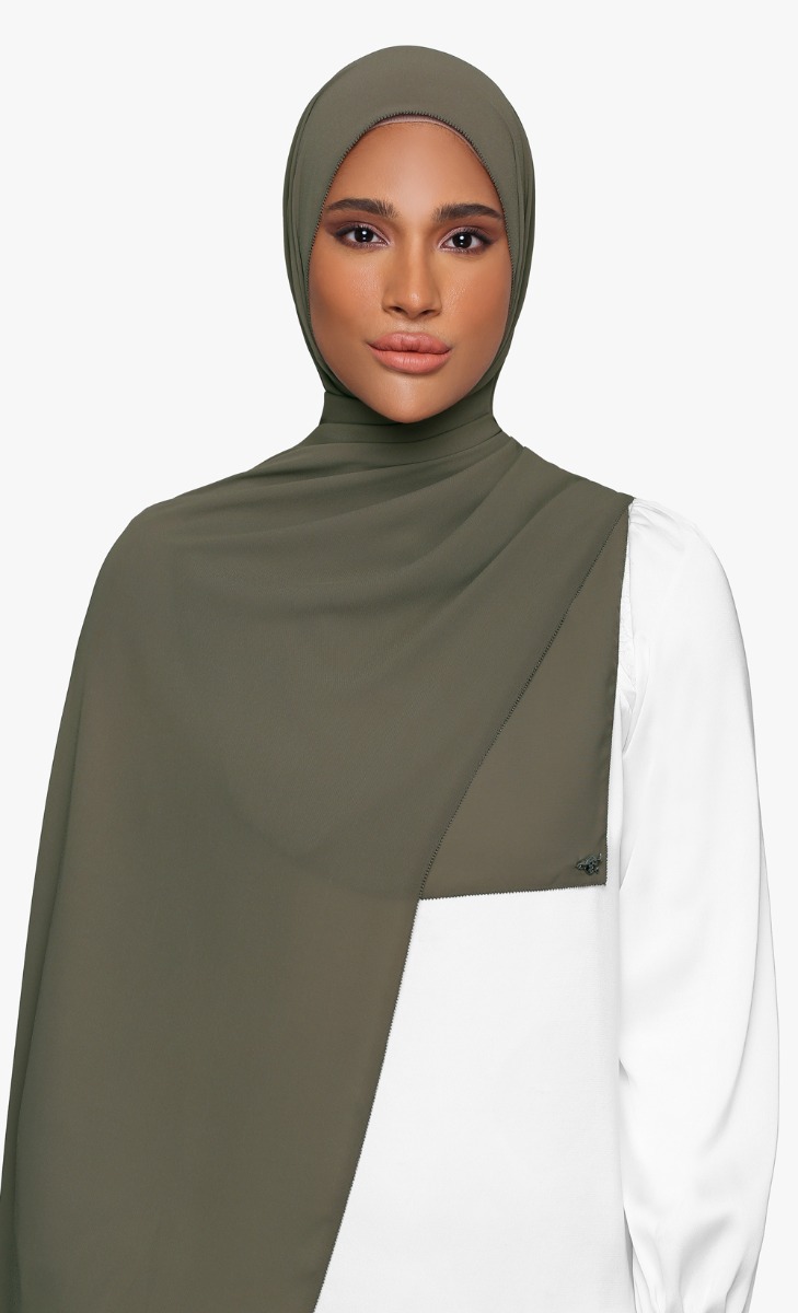 Frappe Shawl with nanotechnology in Roasted Seaweed