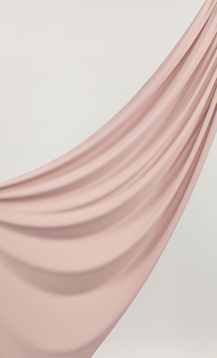 Textured Jersey Shawl with nanotechnology in Rose Blush image 2
