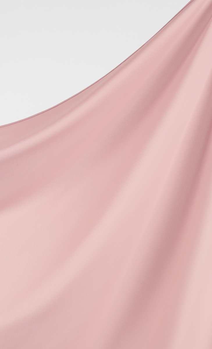 Fuji 2.0 Georgette Chiffon Square Hijab in Sakura image 2