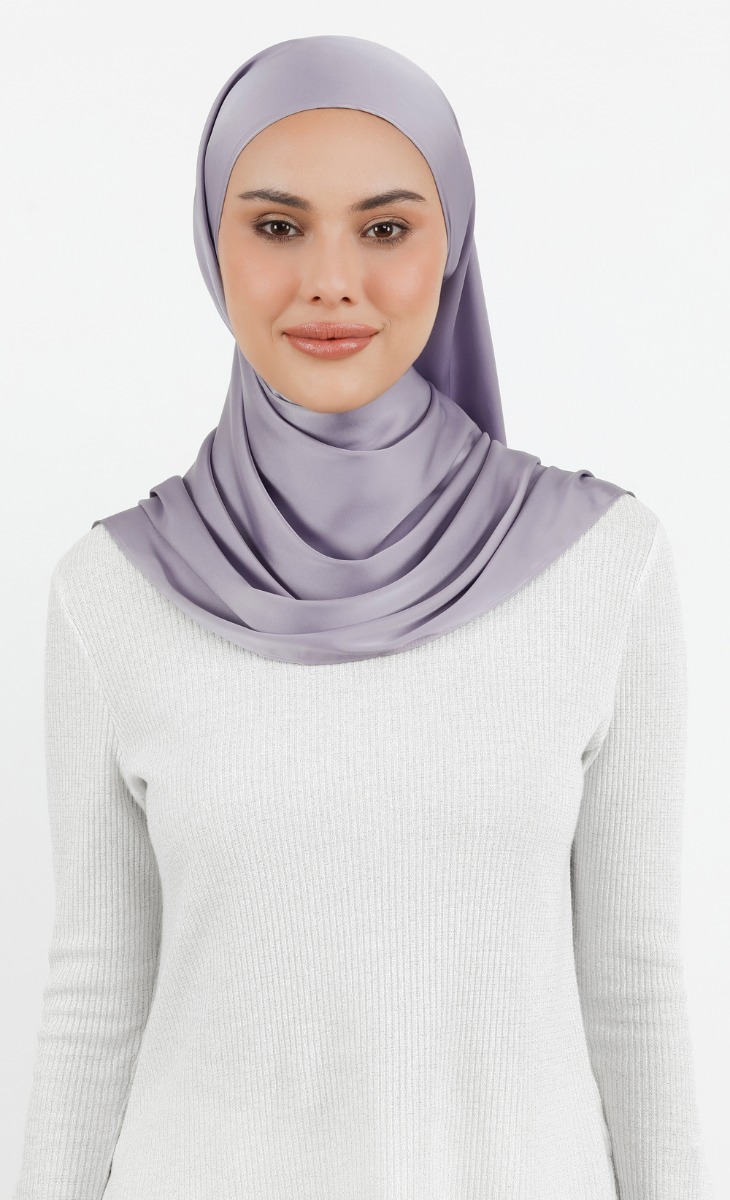 Seoul 2.0 Satin Hijab in Soda