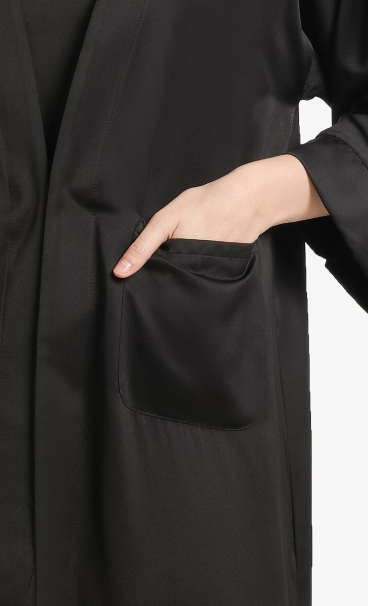 CLEO Kimono Dress in Black image 2