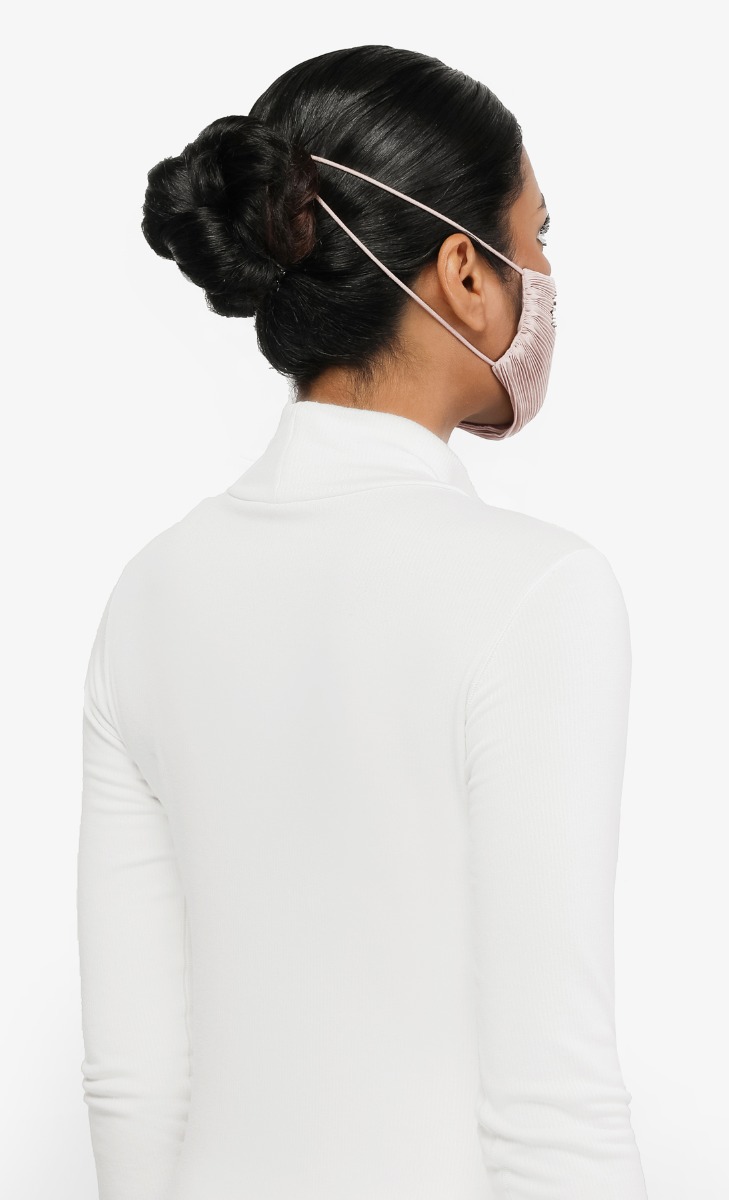 Pleats Face Mask (Head-loop) in Softshell image 2