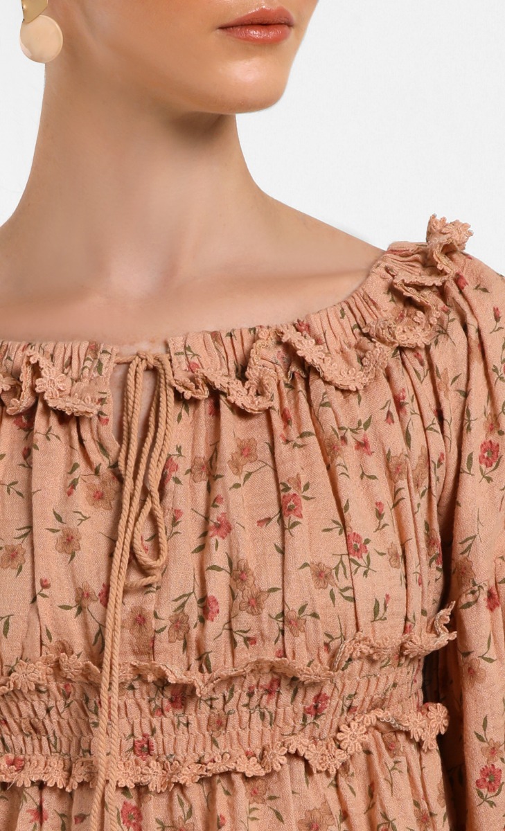 Heidi Blouse in Khaki image 2