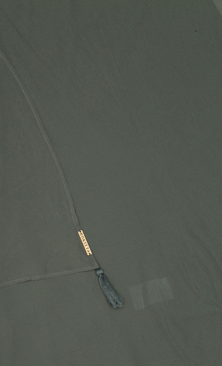 Taj Maxi Plain Scarf In Laurel Wreath image 2