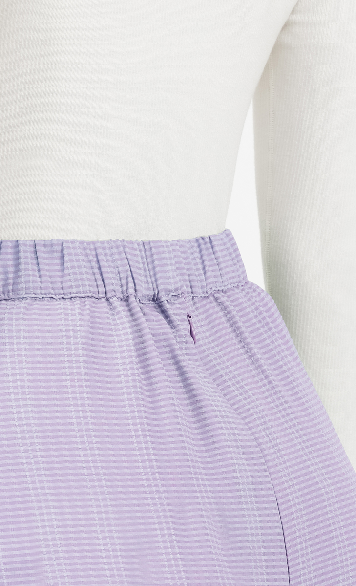 Textured Maxi Skirt in Lilac image 2