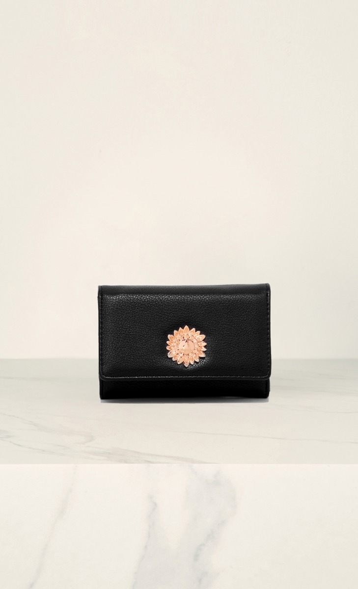 The Heritage dUCk Trifold Wallet in Black
