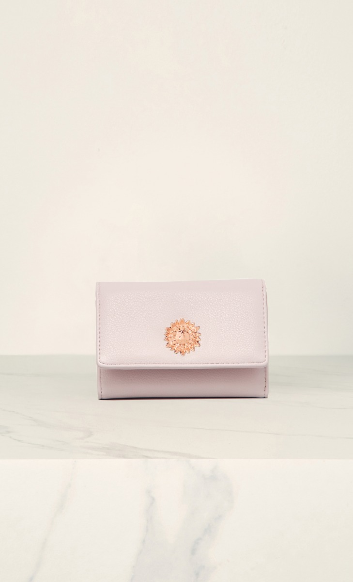 The Heritage dUCk Trifold Wallet in Pink