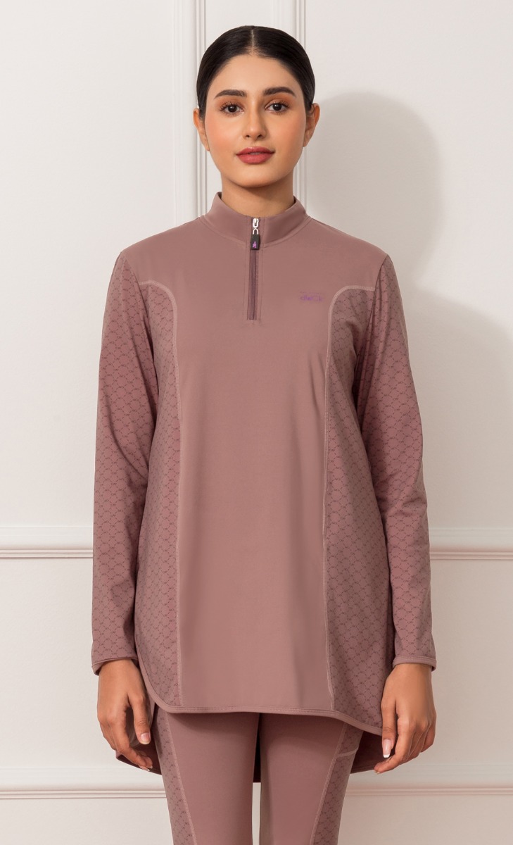 The Sporty dUCk Motion Top in Classic Brown image 2