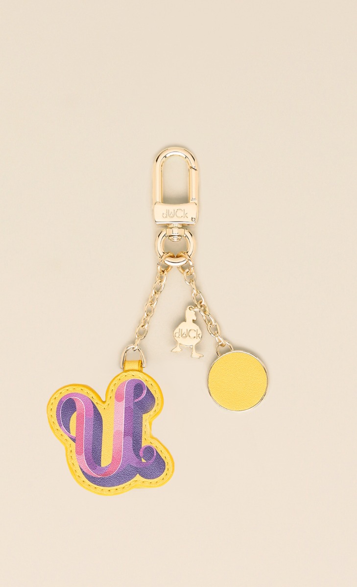 The Alphabet Keychain - U