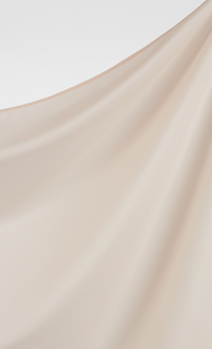 Fuji 2.0 Georgette Chiffon Square Hijab in Udon image 2