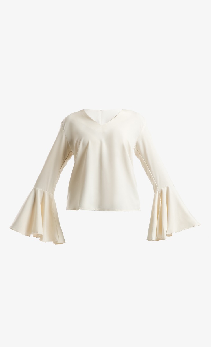 Piper V Top in White