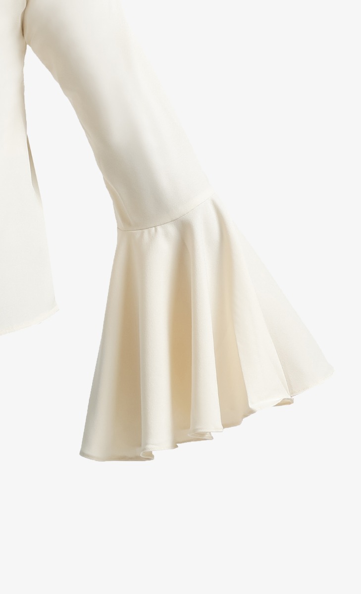 Piper V Top in White image 2