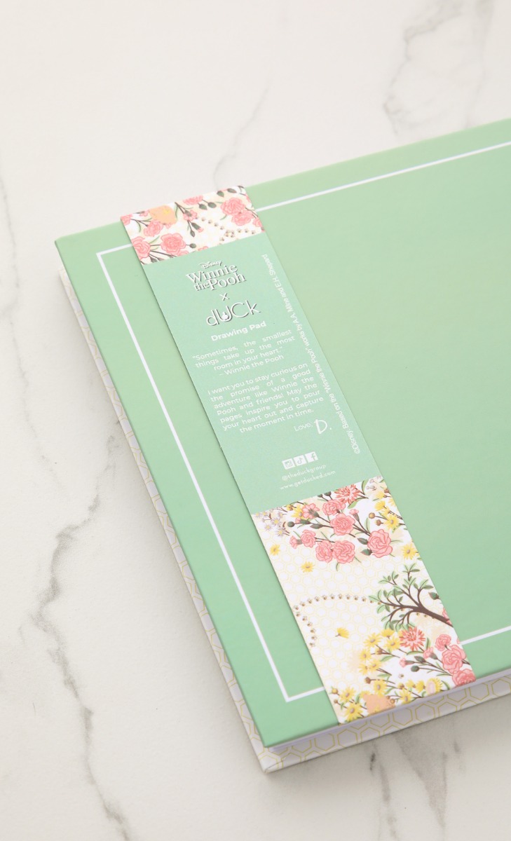 Winnie The Pooh x dUCk Drawing Pad in Valley image 2