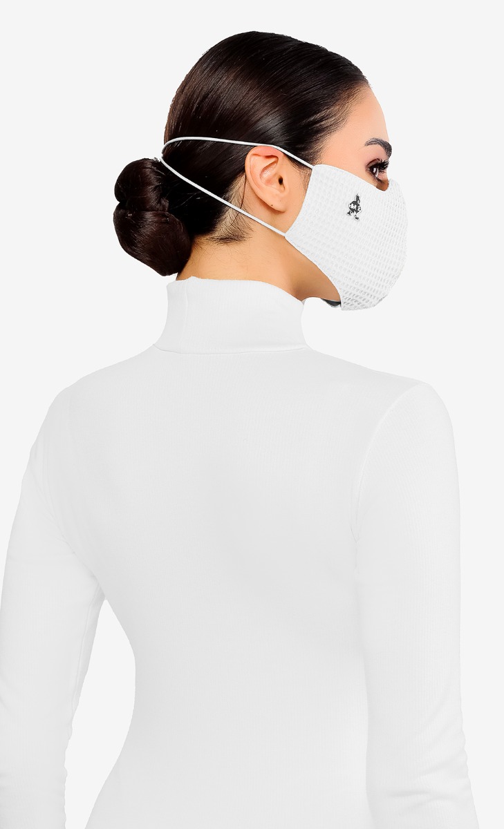 Textured Face Mask (Head-loop) in Vanilla image 2