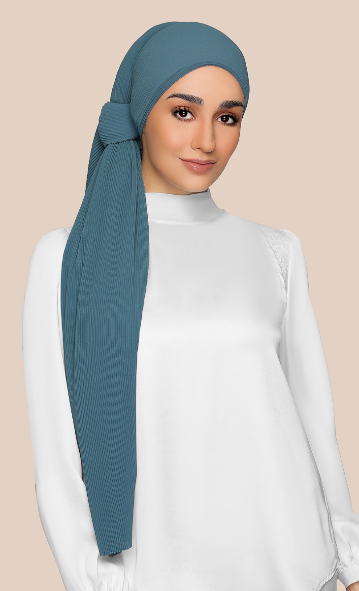 Pleats Scarf in Vibe Check