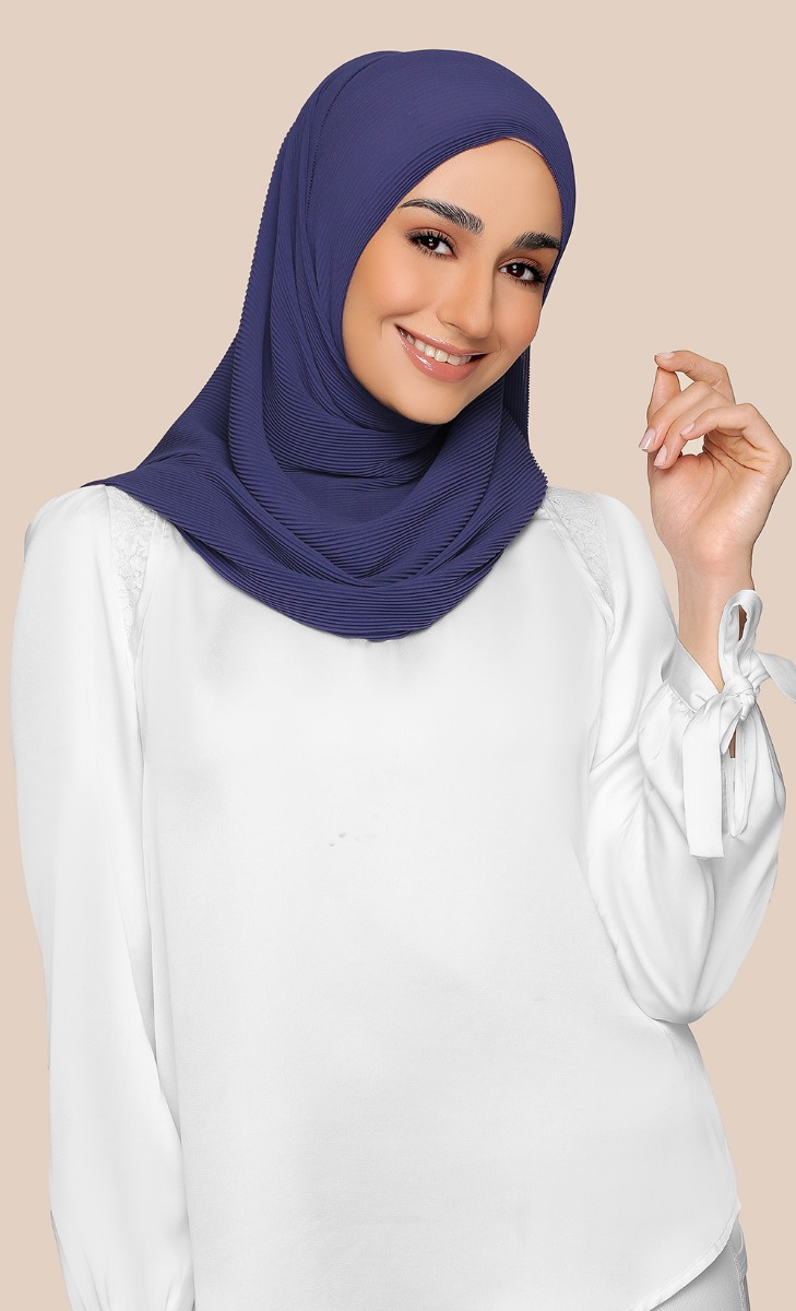 Pleats Scarf n Vitamin Sea