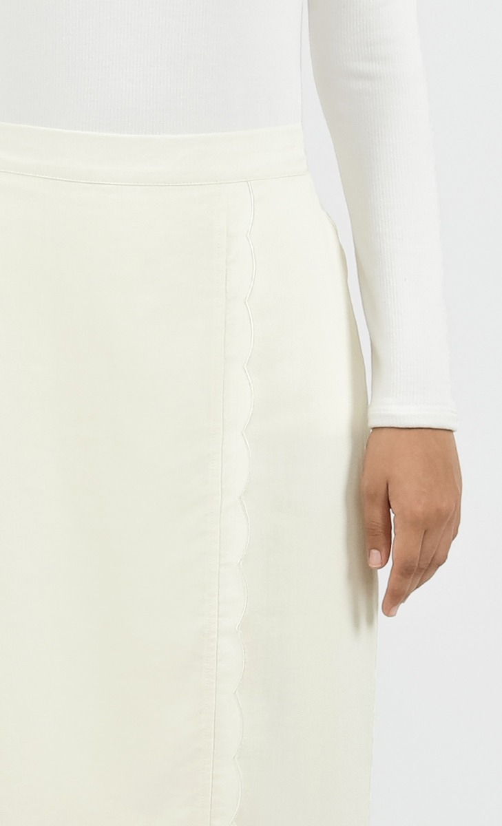 Widuri Skirt in White image 2